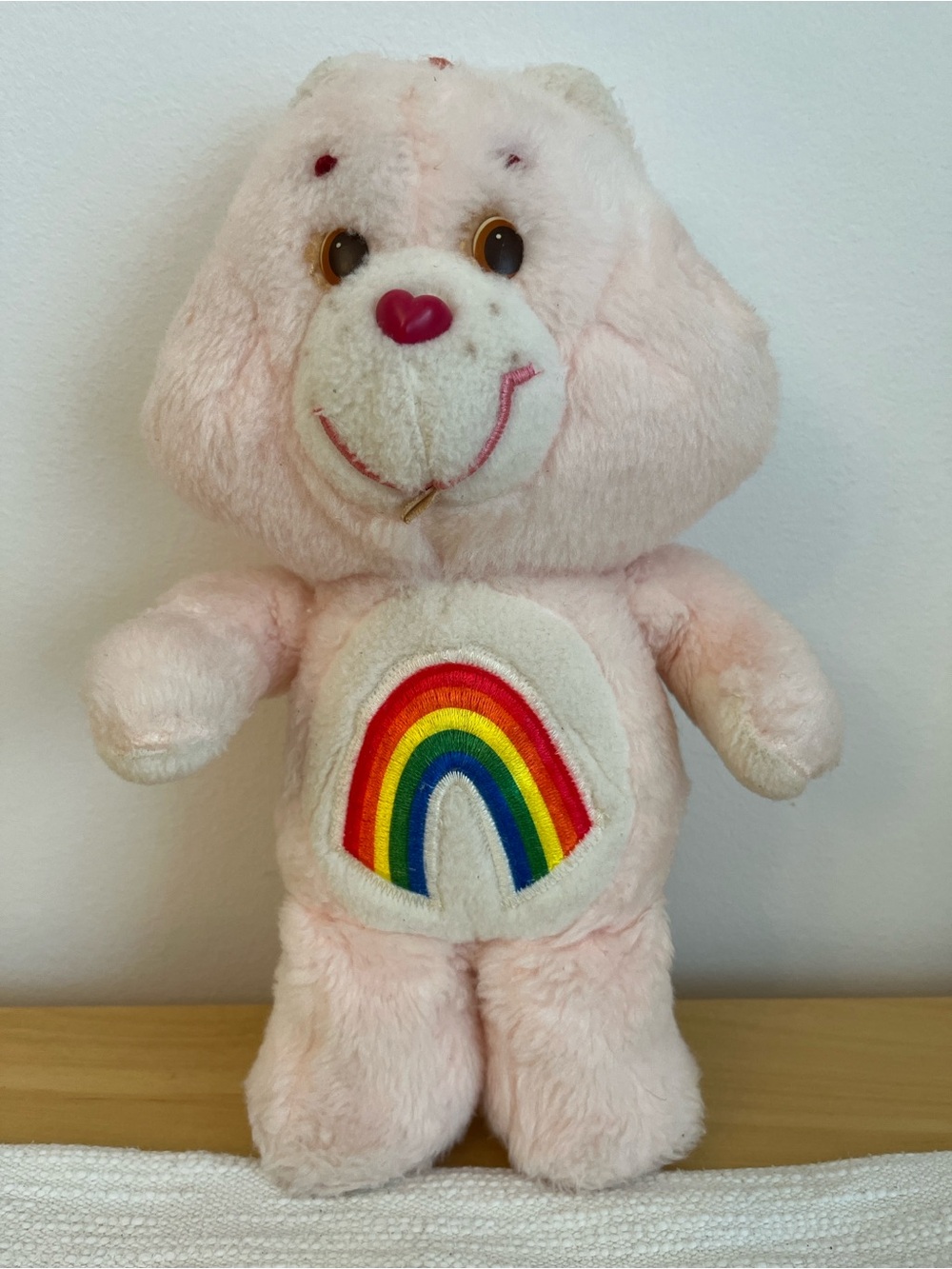 Care Bears vintage 1980s Cheer Bear 14”